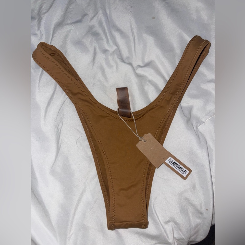SKIMS MICRO THONG BIKINI BOTTOM SIZE SMALL